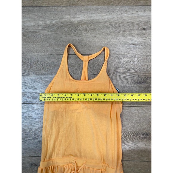 Athleta Cressida Dress Tiger Lily Orange Size Medium Maxi - Picture 6 of 10